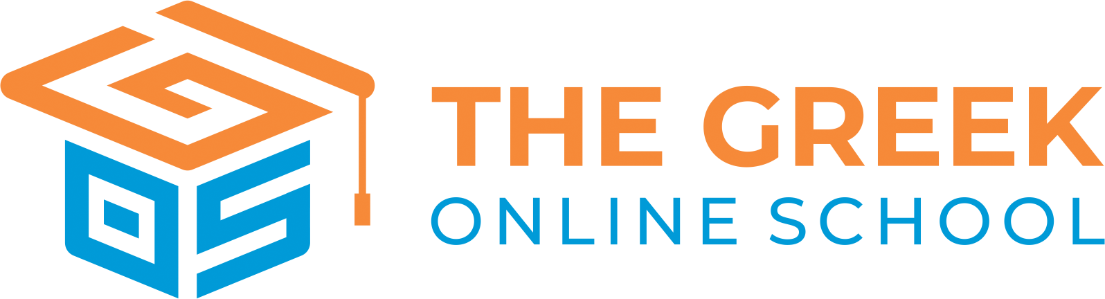 The Greek Online School logo
